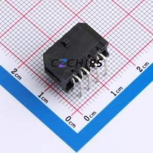 43045-8AWS Wire-to-Board Pin Header Bent Lead Through Hole,P=3mm Connector 2x4P 3mm Right Angle Insert 8P - Product Image 2