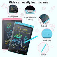 Tablette d'écriture électronique LCD pour enfants de 8,5 pouces, bloc-notes numérique, ardoise d'écriture, jouet de dessin pour enfants en bas âge