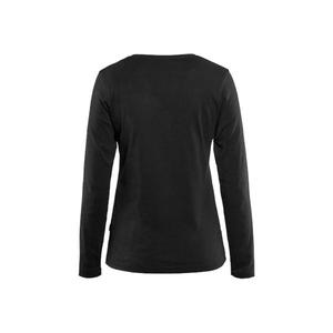 BLAKLADER - 330110329900XS Camiseta de manga larga para mujer Negro-EAN 7330509527443 CAMISETAS Y POLOS DE TRABAJO - Product Image 2