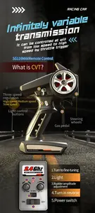 HOSHI ZLL SG116 MAX Borstelloze <span class=keywords><strong>RC</strong></span> Auto 1:16 Schaal 4WD Hoge Snelheid <span class=keywords><strong>80KM</strong></span>/H Wi-Fi Klaar om te rijden Binnen-Buiten <span class=keywords><strong>Drift</strong></span> Raceauto - Product Image 4