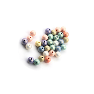 ILAN Perline Colorate Pastello da 8mm, 60 Pezzi per Creazione di Gioielli - Product Image 2