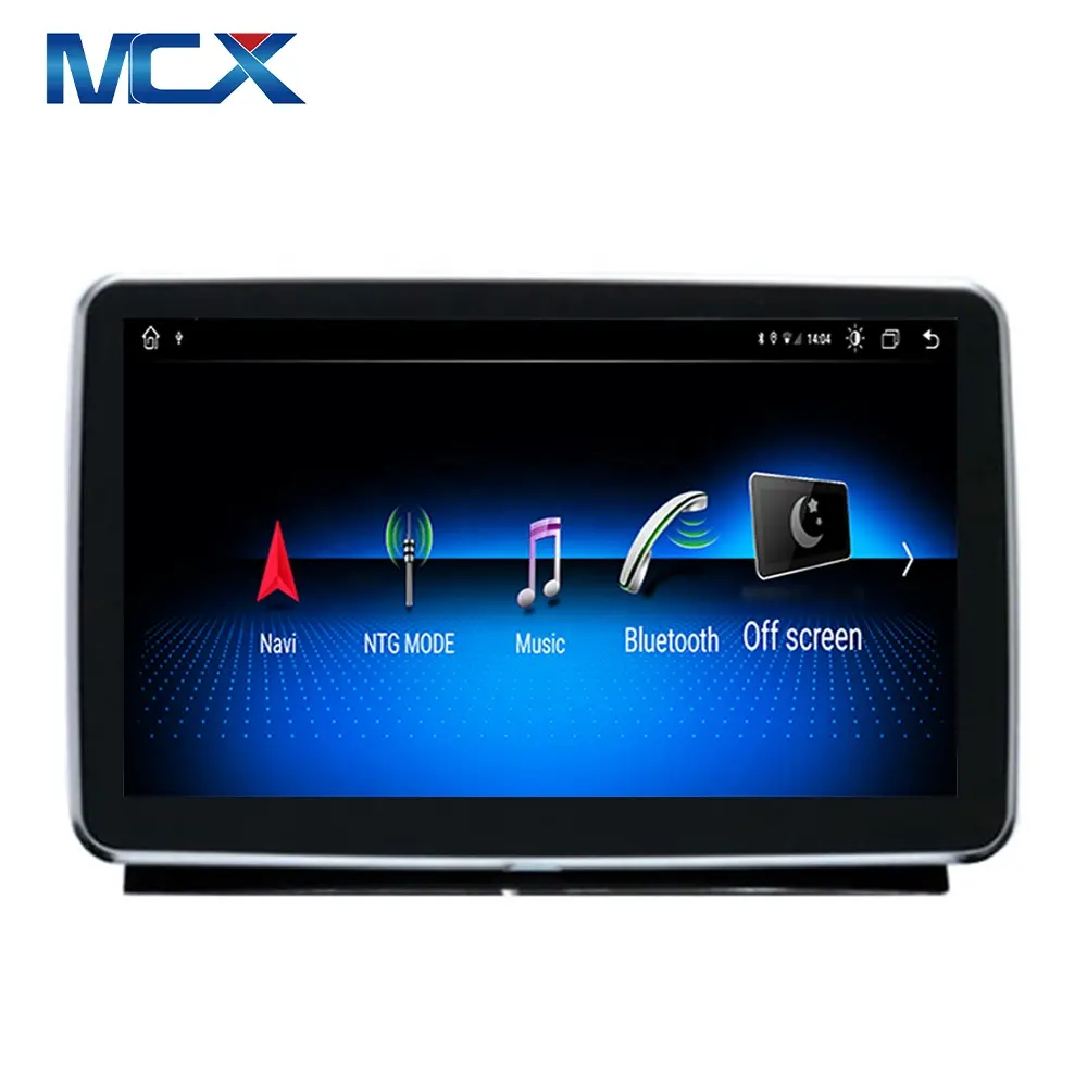 MCX Pemutar Dvd Mobil Android 10.0, Radio Navigasi Gps untuk Mercede Benz ML W166 GL X166 2012 2013 2014 2015