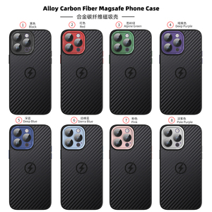 Funda con disipador de calor para <span class=keywords><strong>iPhone</strong></span> 14 <span class=keywords><strong>pro</strong></span> max, cubierta magnética de fibra de carbono para teléfono <span class=keywords><strong>iPhone</strong></span> <span class=keywords><strong>13</strong></span> 12 11 <span class=keywords><strong>pro</strong></span> max - Product Image 6