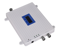 Repetidor de señal móvil GSM, repetidor de tres bandas, 900, 1800, 2100 mhz, 23dBm, 70dB, 2G, 3G, 4G