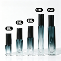 Flacon pulvérisateur de parfum portable de 10 ml avec logo personnalisé, boîte d'emballage en papier rectangulaire
