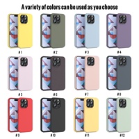 NOUVEAUTÉ pour iPhone 18 Pro 18 Pro Max – Coque de téléphone tendance en silicone véritable, vente en gros, produit phare, nouveauté