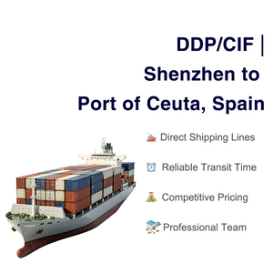 Transitaire maritime professionnel Chine vers le port de <span class=keywords><strong>Ceuta</strong></span> <span class=keywords><strong>Espagne</strong></span> Expédition LCL DDP CIF Marchandises dangereuses et générales 7x24 - Product Image 1
