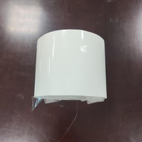 Ruban thermorétractable blanc pur, film de base en PE, bonne compatibilité avec le film thermorétractable, haute adhérence