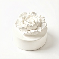 Diffuseur d'huiles essentielles en céramique, parfumé aux fleurs, en porcelaine, fait main, pour l'aromathérapie à domicile, désodorisant d'ambiance