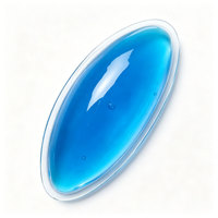 Compresse froide ovale réutilisable en gel PVC non toxique pour hémorroïdes, soulagement des gonflements et des douleurs post-partum et post-chirurgicales