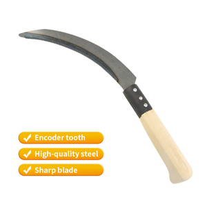 Hot Sale <strong>Sickle</strong> 1319 <strong>Sickle</strong> Professional Grain Grass Cutting Tool with Wood Handle for Farm Garden Agriculture Use - Product Image 4