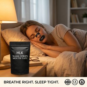Tiras Nasales de Algodón 95% <span class=keywords><strong>sin</strong></span> Látex con Certificación CE de HLK Wholesale para Dormir y Respirar Durante el Deporte - Product Image 5