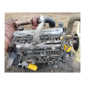 Motor de excavadora usado japonés 6BG1 6D34T 6D31, motor completo, 2023