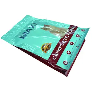 Hot Sell Empty Custom Printing Food Grade Biodegradable Materials Pet Usage Cat Food Package Bag