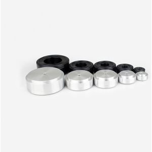 Amplificateur de haut-parleur Audio <span class=keywords><strong>HIFI</strong></span>, lecteur CD, alliage d'aluminium/caoutchouc amortisseur de choc, tampons de pieds, support de Vibration, pointes d'isolation, 4 pièces - Product Image 6
