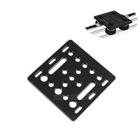Plaque de poulie spéciale pour imprimante 3D, mini-portique coulissant en V pour profilés en aluminium à rainure en V 2020/2040, machine de fraisage CNC Openbuilds