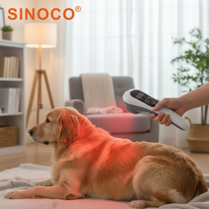 Appareil portable pour chiens, chats, équidés, thérapie par lumière rouge 660 nm et infrarouge 850 nm pour les chevaux et les animaux de compagnie, équipement de soins vétérinaires, instrument vétérinaire - Product Image 1