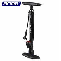 Pompe à air pour vélo BOMB avec manomètre, pompe à air pour vélo