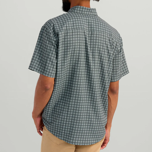 Camisas de pesca personalizadas de alta calidad UPF50 impermeables a prueba de viento rendimiento UV que absorbe la humedad camisa de Sol de manga larga Plus - Product Image 3