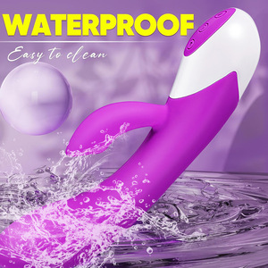 Vibrador de Conejo, Estimulador de Clítoris y Punto G, Motor Dual, Vibrador Femenino Impermeable con Carga USB, Juguete Sexual <span class=keywords><strong>para</strong></span> Mujeres y Parejas - Product Image 6