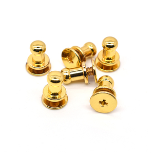 Parafusos de Cabeça Monk de Alta Qualidade, Rebites de Metal para Artesanato em Couro, Parafusos de Latão Sólido para Bolsas e Acessórios - Product Image 1