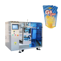 Machine de remplissage automatique de jus de fruits en sachets de 100 ml et 200 ml pour petites entreprises