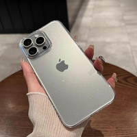 Coque de protection transparente anti-dérapante pour iPhone 16 15 Pro Max, design ciel étoilé, prix usine
