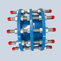 Raccord télescopique en acier au carbone avec tirants pour l'installation de vannes et de pompes