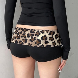 Shorts de sport décontractés style streetwear américain pour femme, imprimé lettres, effet push-up, sexy, moulant, yoga, forme de fesses de <span class=keywords><strong>pêche</strong></span>, 5 couleurs - Product Image 2
