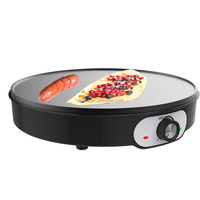 Aifa Machine à crêpes électrique antiadhésive à double poêle pour le contrôle de la température de la marmite à crêpes domestique