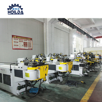 Máquina Dobladora de Tubos Semiautomática DW38NC de Acero Inoxidable y Aluminio con Núcleo de Bomba PLC para Doblado de Alta Precisión (+/-0.1)