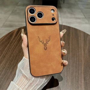 เคสโทรศัพท์ลายกวางหนัง PU กันกระแทก รุ่นขายดี สำหรับ iPhone 17 XR 11 12 13 14 Pro 15 Plus 16E 16 Pro Max - Product Image 6