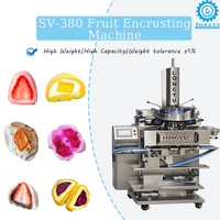 Machine de production commerciale LONGYU pour Daifuku glacé aux fraises japonaises et Mochi, équipement de formage et d'enrobage à très grande capacité
