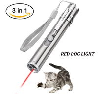 Luz negra láser roja uv blanca, linterna multifunción para médico, dentista y dental, 3 en 1