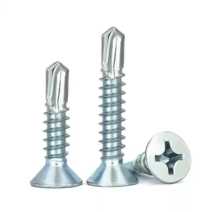 สกรูเจาะหัว CSK ชุบสังกะสี - Product Image 3