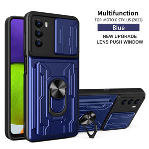 Nuevo Producto 2023, Funda Magnética Multifuncional para Teléfono MOTO G Stylus, con Ranuras para Tarjetas y Anillo - Product Image 3