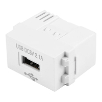 Panneau de charge pour téléphone portable USB Module d'alimentation 220V Prise 5V Transformateur 2.1A Adaptateur de commutation de prise de charge