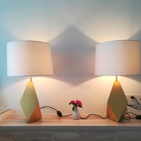 Vintage Lampe de Table En Céramique De Luxe Moderne lampe De Table Chevet