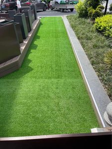 Césped Artificial Sintético, Alfombra Verde Realista para Exteriores, para Balcón y Jardín - Product Image 1