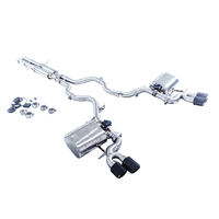 Système d'échappement sportif Catback Valvetronic avec silencieux, compatible avec Land Rover Range Rover 5.0L V8 L405 SUS304 2013-2019