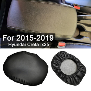 Funda protectora de cuero para reposabrazos Hyundai Ix25, caja de almacenamiento para consola central, no requiere extracción, 2015-2019 - Product Image 5