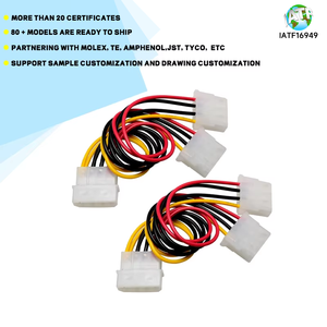 Rakitan kabel kustom untuk pemasok kabel konektor Molex konektor kawat kustom pembuat Harness kawat otomotif - Product Image 4