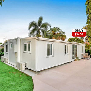 Casa Container Prefabbricata Espandibile in <span class=keywords><strong>Vendita</strong></span>, Moduli da 20, 30, 40 Piedi con 1, 2, 3 Camere da Letto, Bagno e Terrazza - Product Image 3