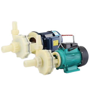 Bomba centrífuga autocebante HY 220V resistente a ácidos, álcalis y corrosión, para urea, ácido clorhídrico y agua de mar, de plástico HY - Product Image 1