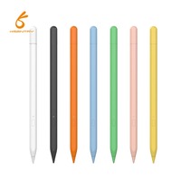 Stylet capacitif magnétique actif pour tablette, pointe remplaçable en POM de 1,7 mm, rejet de la paume, détection d'angle d'inclinaison, chargeur sans fil USB-C