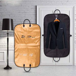 Sac de voyage pliable pour costume, <span class=keywords><strong>housse</strong></span> de vêtement compacte pour les voyages d'affaires |   Sac personnalisé léger et anti-poussière en gros - Product Image 4