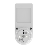 Mini Temporizador Electrónico Inteligente con Enchufe, Pantalla LCD, 16A, 230V, Enchufe Europeo, Material de Policarbonato, Control Automático para el Hogar