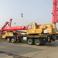 SANY STC1000C 100 tonnes camion grue utilisé Mobile 50/80/90/100 tonnes grue mobile avec composants de base Liebherr moteur pompe moteur vente