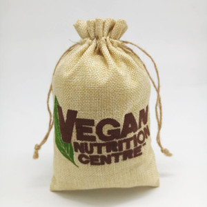 Cheap Waterproof Small Custom Printed Drawstring <b>Jute</b> Bags Linen Pouch - Product Image 6