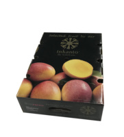 Cajas de Cartón Corrugado para Frutas como Cerezas y Fresas, con Recubrimiento UV Personalizado, Reciclables y de Alta Calidad, en Oferta